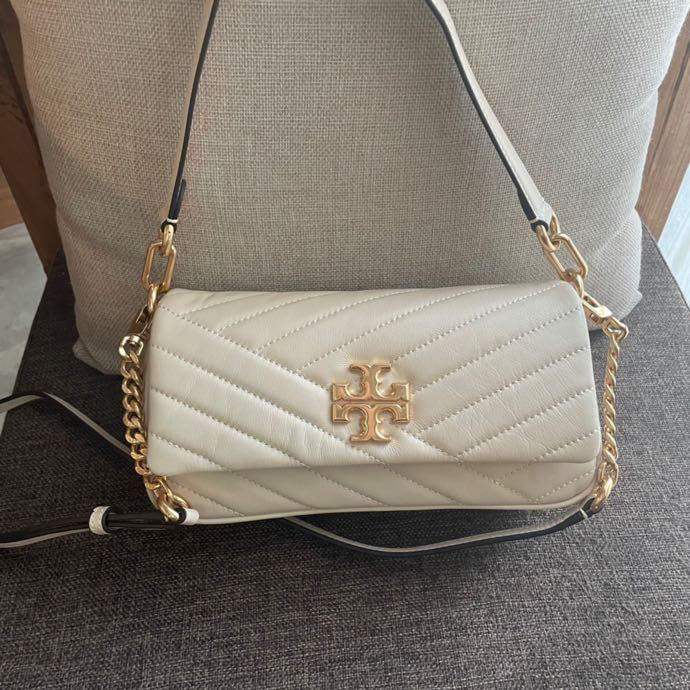 Tory Burch Kira Chevron Convertible Shoulder Bag White, Women's Fashion,  Bags & Wallets, Shoulder Bags on Carousell