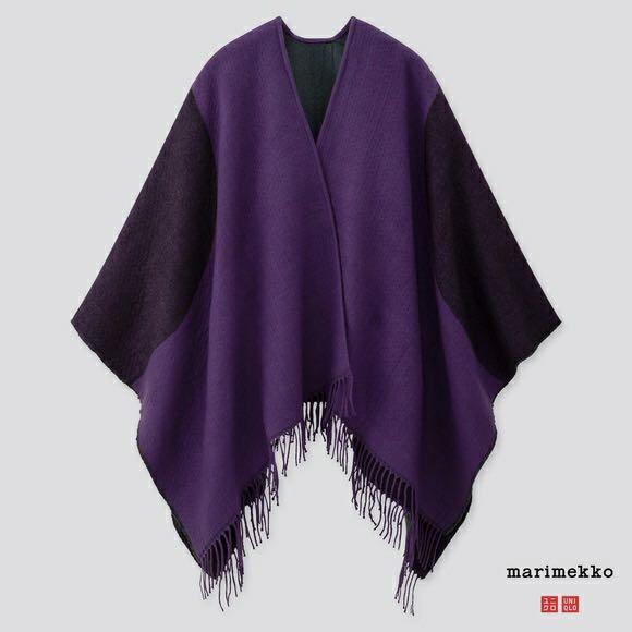 Uniqlo Stole Uniqlo Scarf Malaysia Uniqlo Marimekko Purple Green