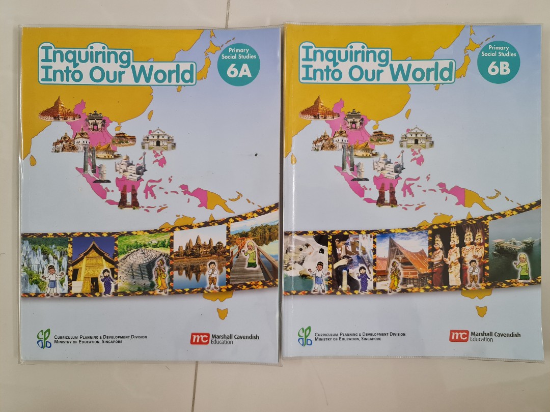 Used Social Studies textbook P5 & P6, Hobbies & Toys, Books & Magazines