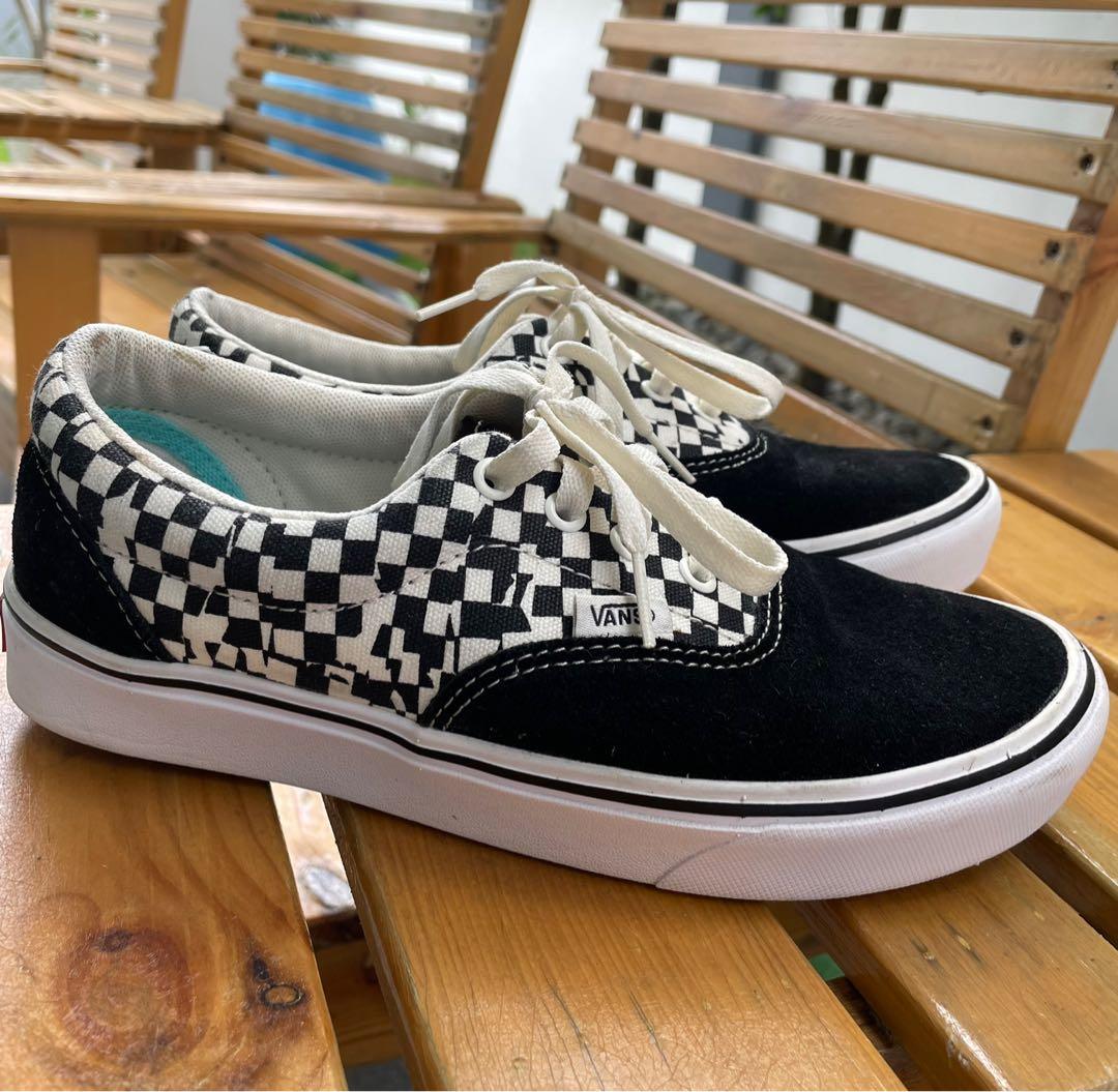 VANS COMFYCUSH CHECKERBOARD Women s Fashion Footwear Sneakers