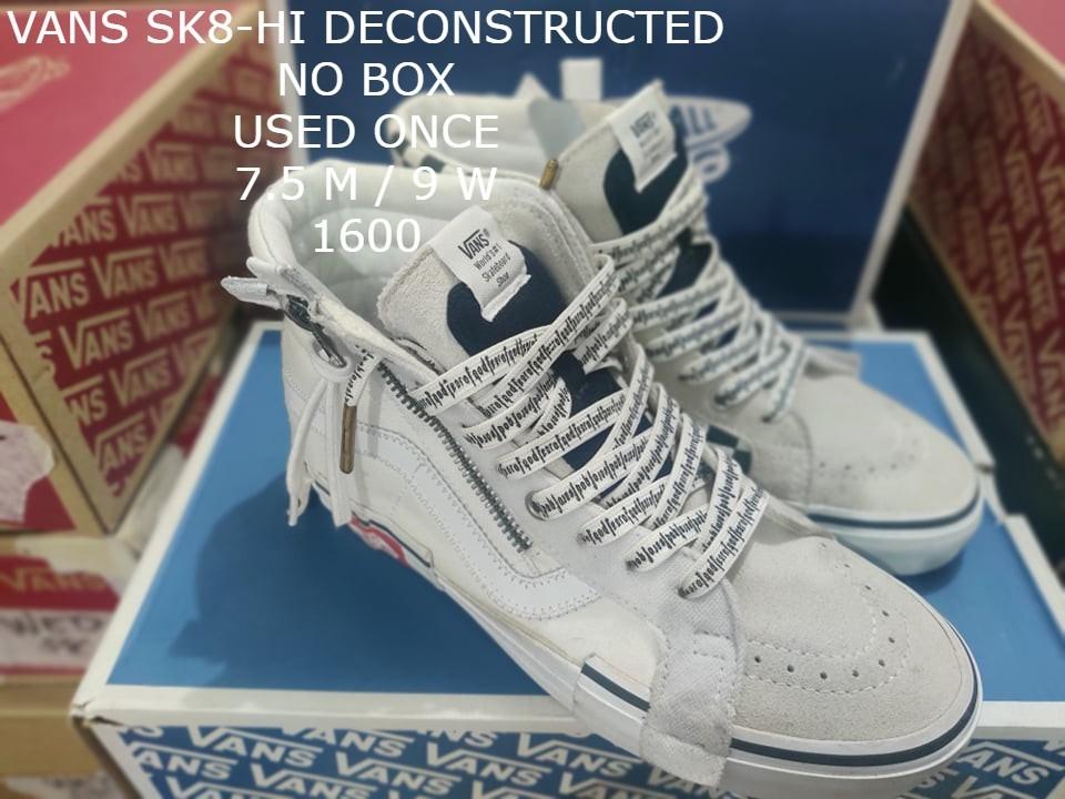 Sk8 hot sale hi deconstructed