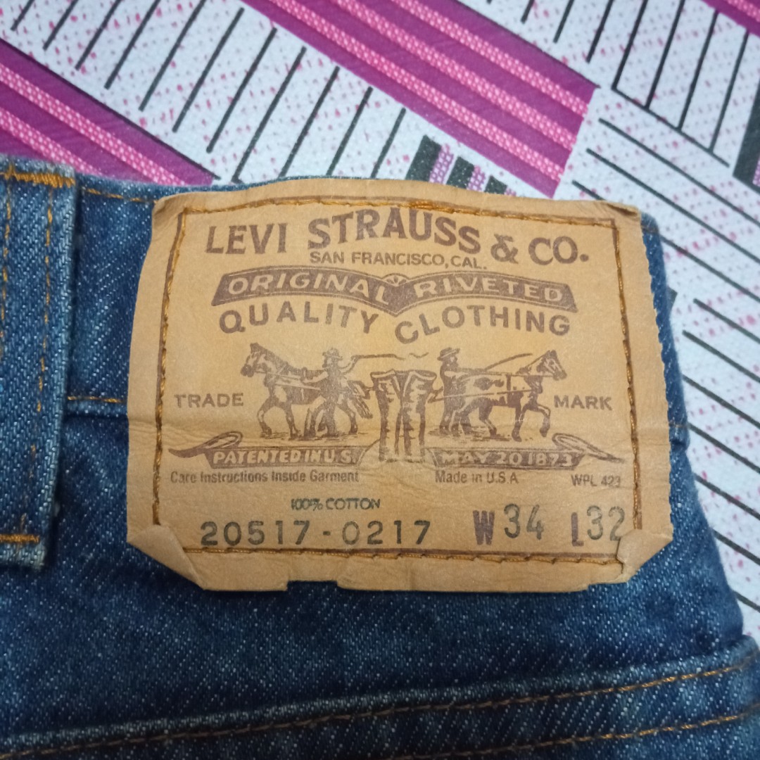 Vintage Levi s 20517 0217 Orange Tab