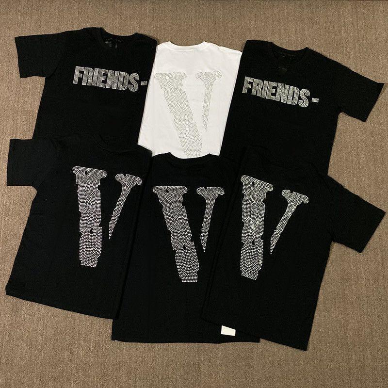 vlone crystal tee