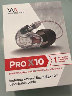 Westone Pro X10 (12月買，只用1-2次，行貨2年保養）