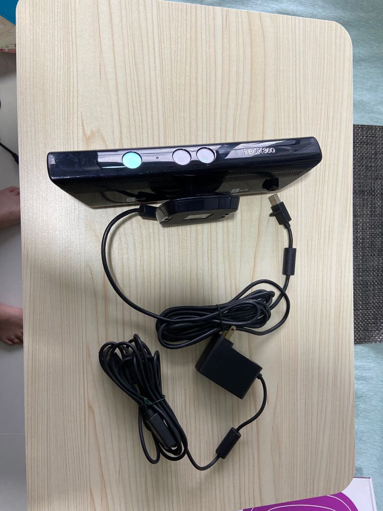 Xbox 360 Kinect + Adapter, Video Gaming, Video Game Consoles, Xbox on