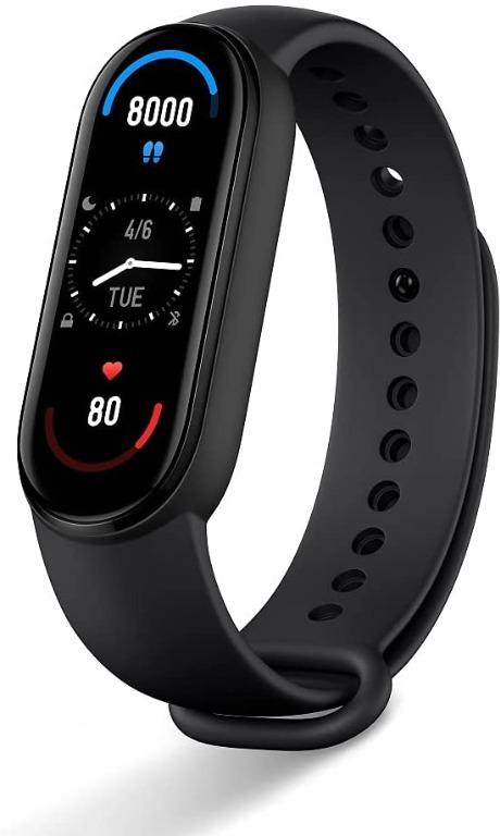 Xiaomi Mi Smart Band 6 Black band Brand New Sports Equipment Exercise Fitness Cardio Fitness Machines on Carousell