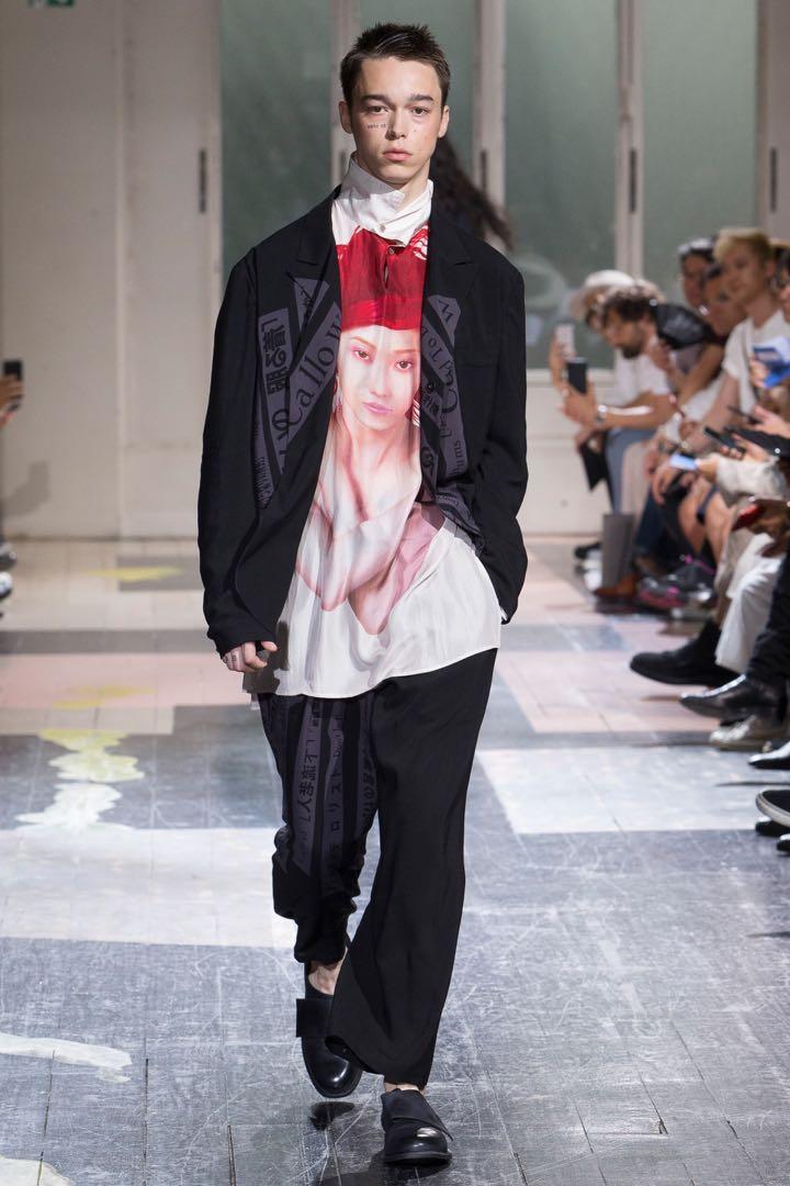 Yohji yamamoto online 18ss