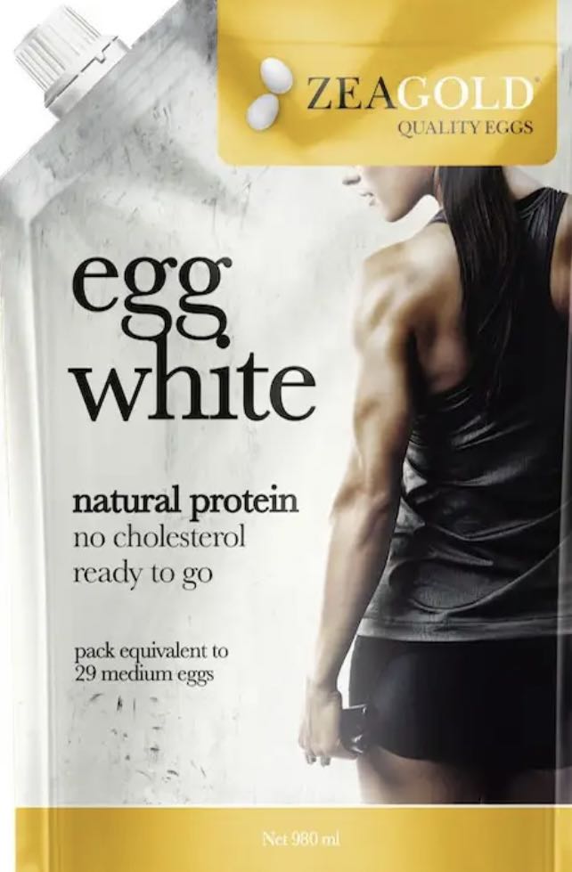 Zeagold liquid egg whites 980ml (frozen), Food & Drinks, Chilled