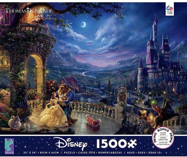 750/1000-Piece Thomas Kinkade Disney Puzzle