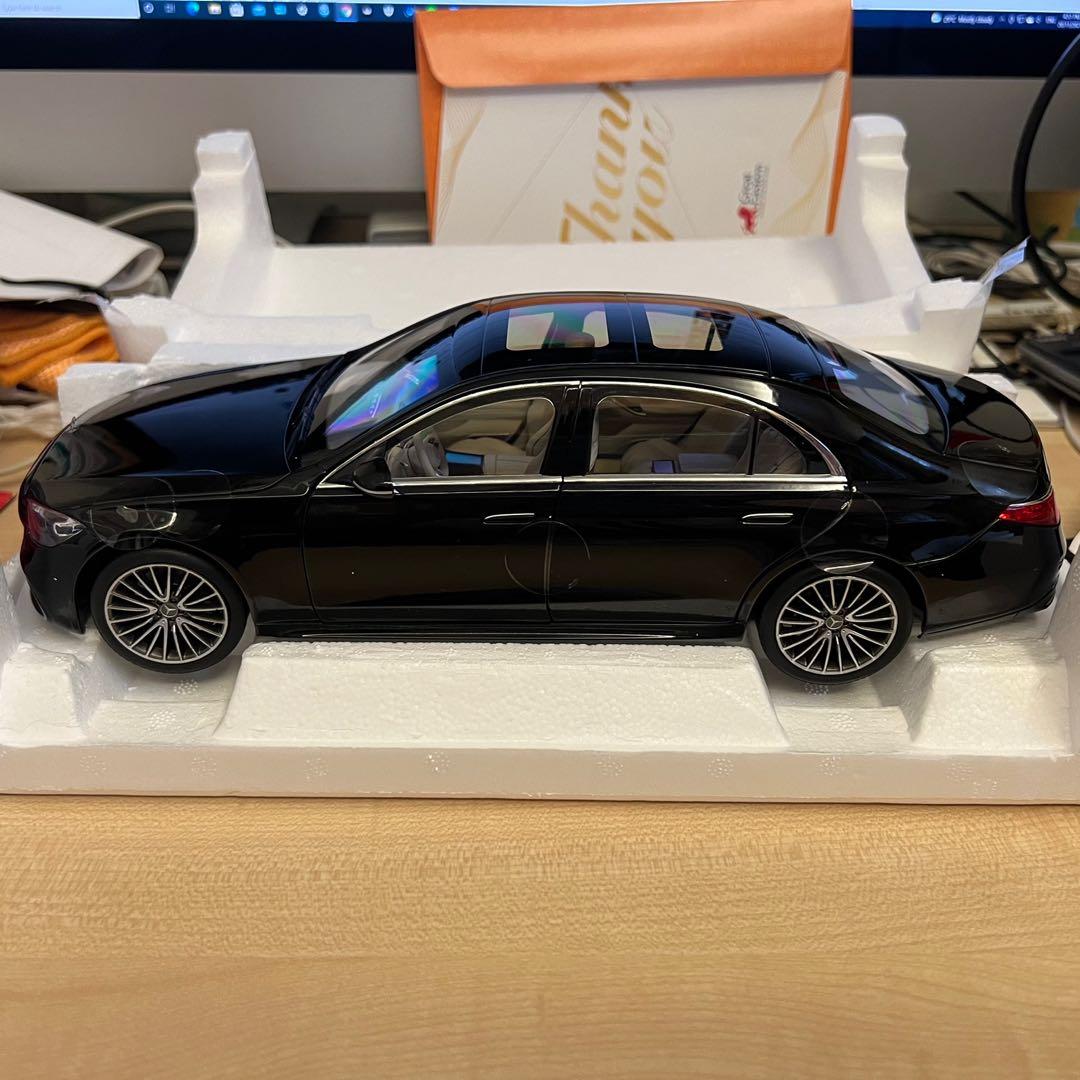 1:18 Norev Mercedes Benz S Class 2021 (Black), Hobbies