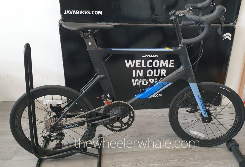 12.12 Promo Only For 5 Units Java Mini Velo 22S Carbon Frame. Grab it now Sports Equipment Bicycles Parts Bicycles on Carousell