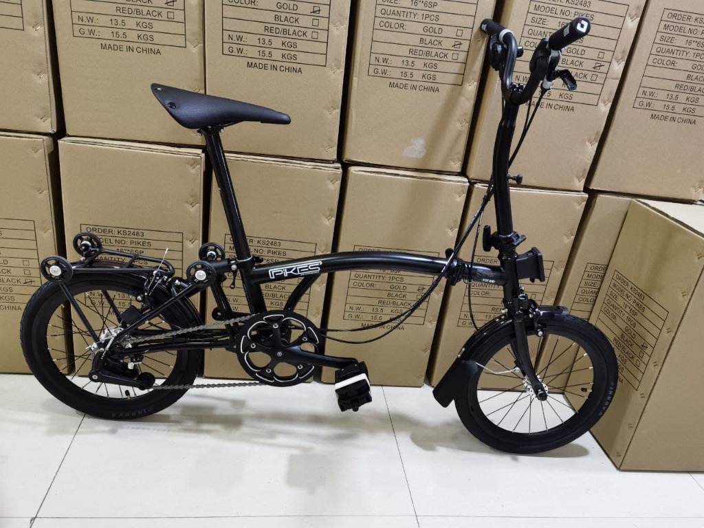 2021 Model PAIKES PIKES Foldable Bike 6 Speed Sports