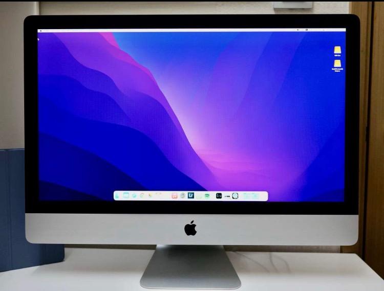 新淨Apple iMac 2017 27吋5k 屏幕i5 16G RAM 512G SSD (原裝SSD 讀寫
