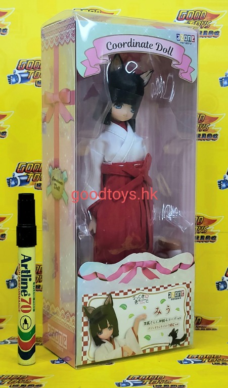 全新未開封AZONE 1/6 COORDINATE DOLL 黑狐さんに神頼みコーデSET 限定