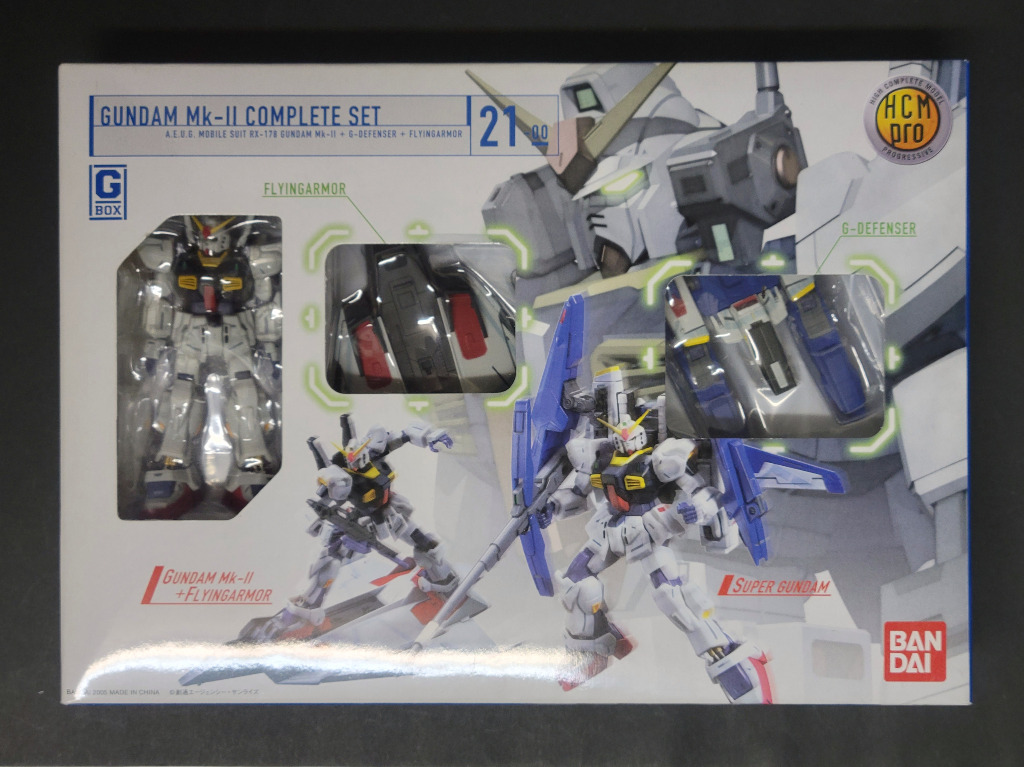 全新未開 HCM Pro 21-00 Gundam Mark II Complete Set 高達 HCMPro, 興趣及遊戲, 玩具 ...
