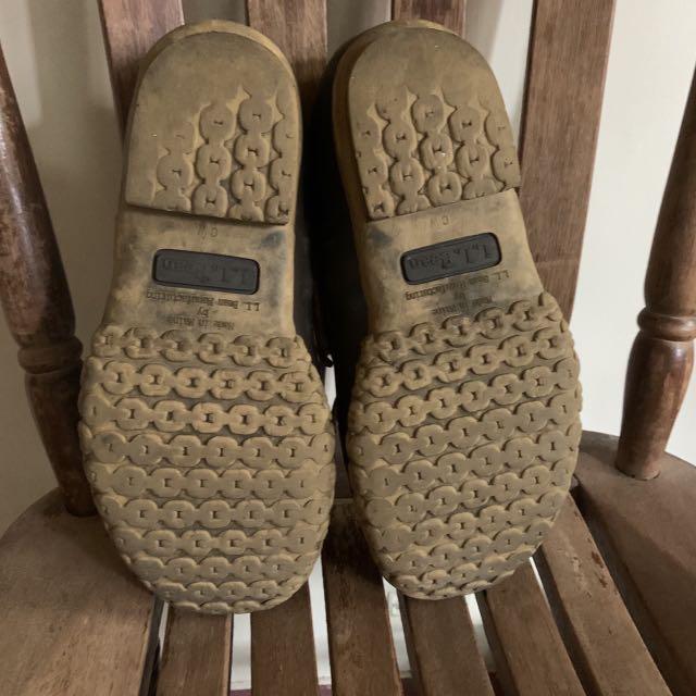 美國製l L Bean 百年經典獵鴨鞋雨鞋復古皮革bean Boots 戶外outdoor Llbean 古著美國老牌休閒鞋露營 他的時尚 鞋子在旋轉拍賣