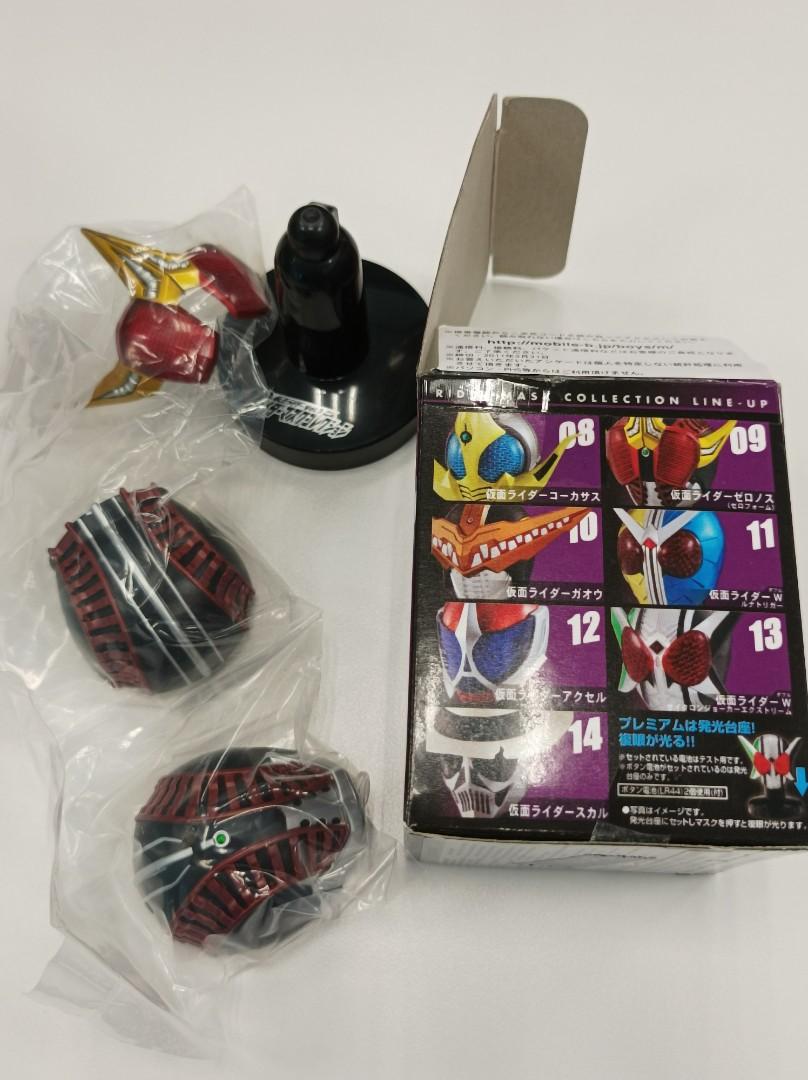 全新日版 Masked Kamen Rider 幪面超人 頭像 仮面之世界 盒蛋 Part 9 09号 電王 零王 Zeronos ...