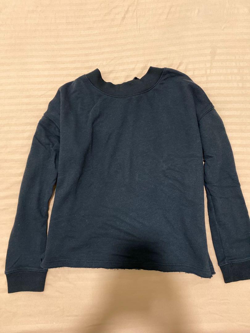 ABERCROMBIE \u0026 FITCH TIE BACK SWEATER 