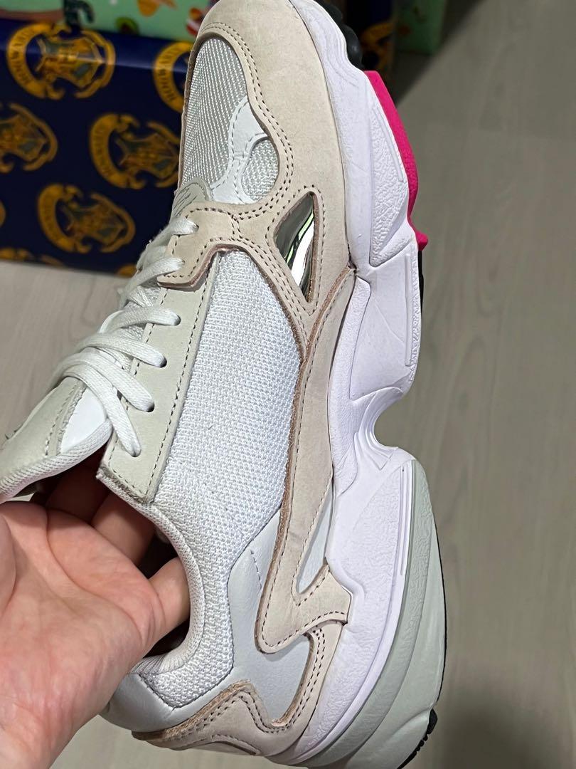 Adidas Falcon in white pink Women s Fashion Footwear Sneakers on Carousell