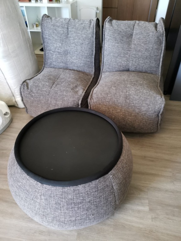 Ambient Lounge 2 seater Sofa Couch with table *Nego, Furniture & Home