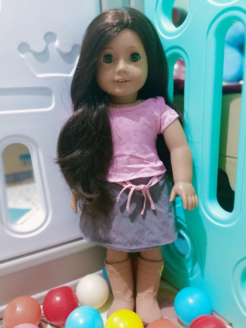 AMERICAN GIRL TRULY ME 55 DOLL IN COMPLETE MEET
