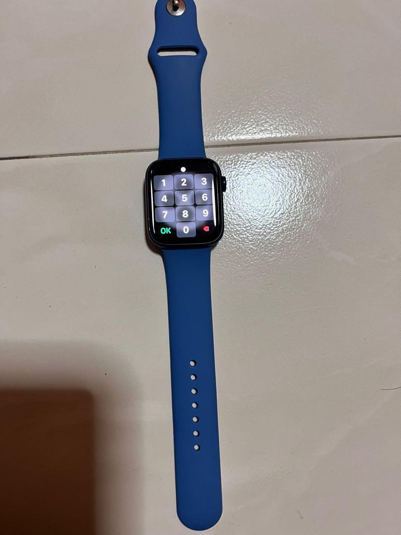 Apple Watch series 6 44mm blue color Mobile Phones Gadgets