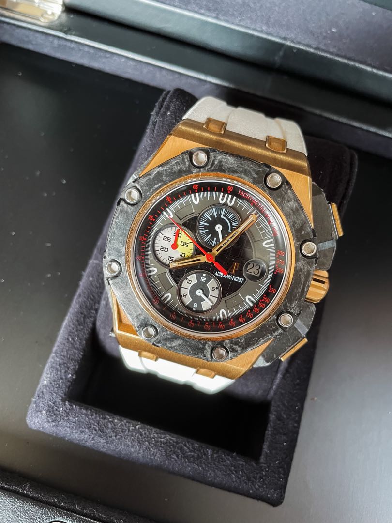 Audemars Piguet Rose Gold Grand Prix Luxury Watches on Carousell