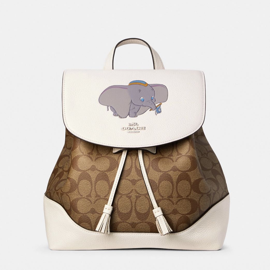 Elle backpack in signature canvas sales