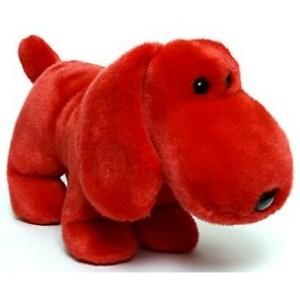 Authentic Rare TY Beanie Buddies Collection Rover the Red Dog