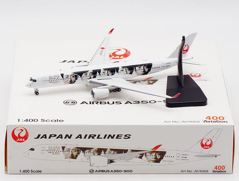 Aviation 1:400 飛機模型JAL 日本航空20th ARASHI THANKS JET A350-900