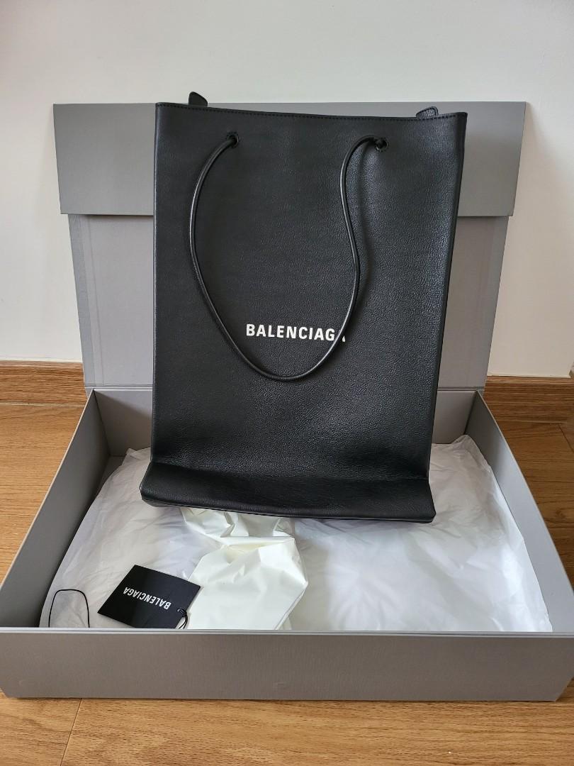 Balenciaga leather sales shopping bag