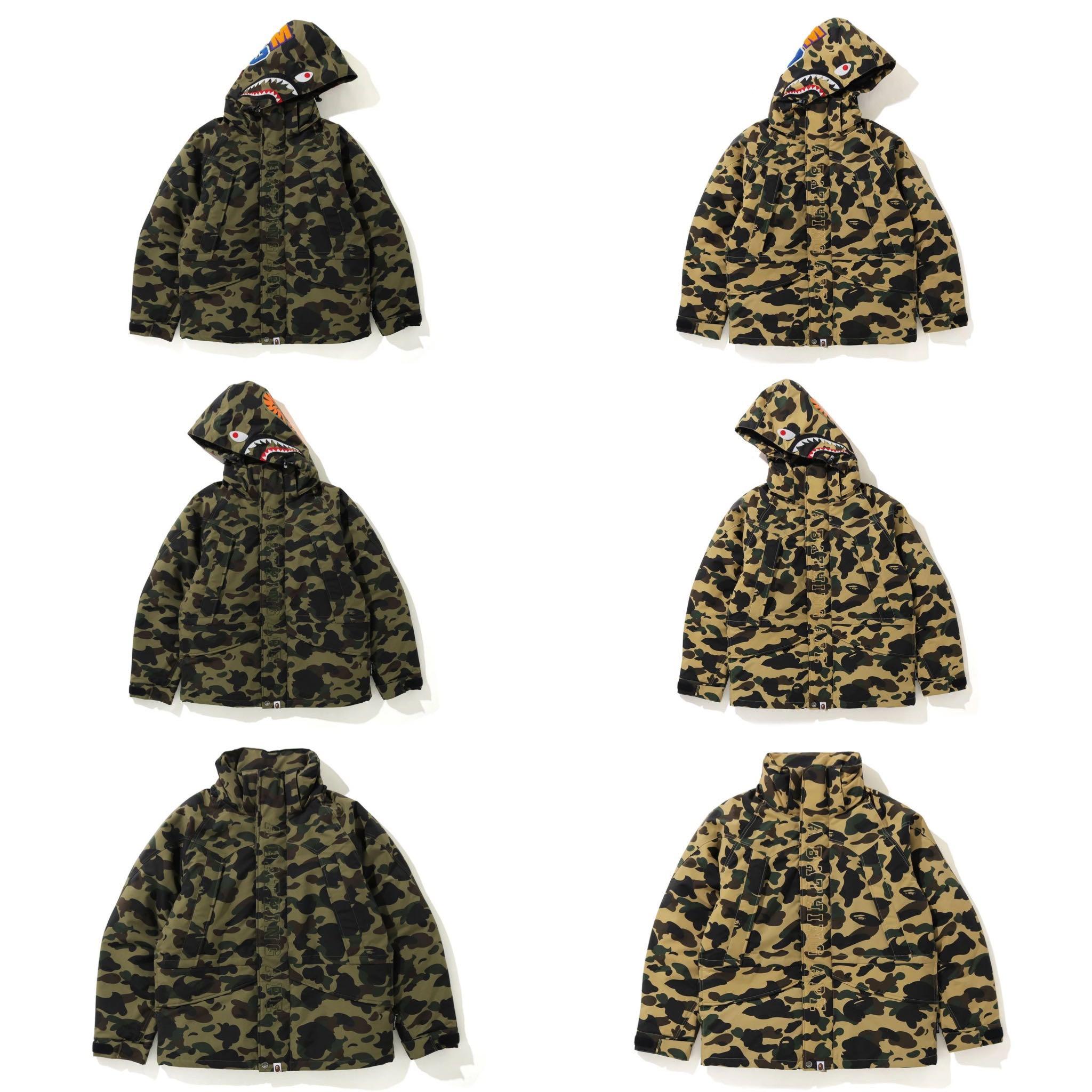 bape snowboard down jacket