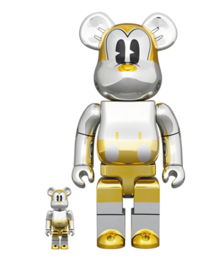 Bearbrick Future Mickey 2021 100% + 400%, Hobbies & Toys, Toys ...