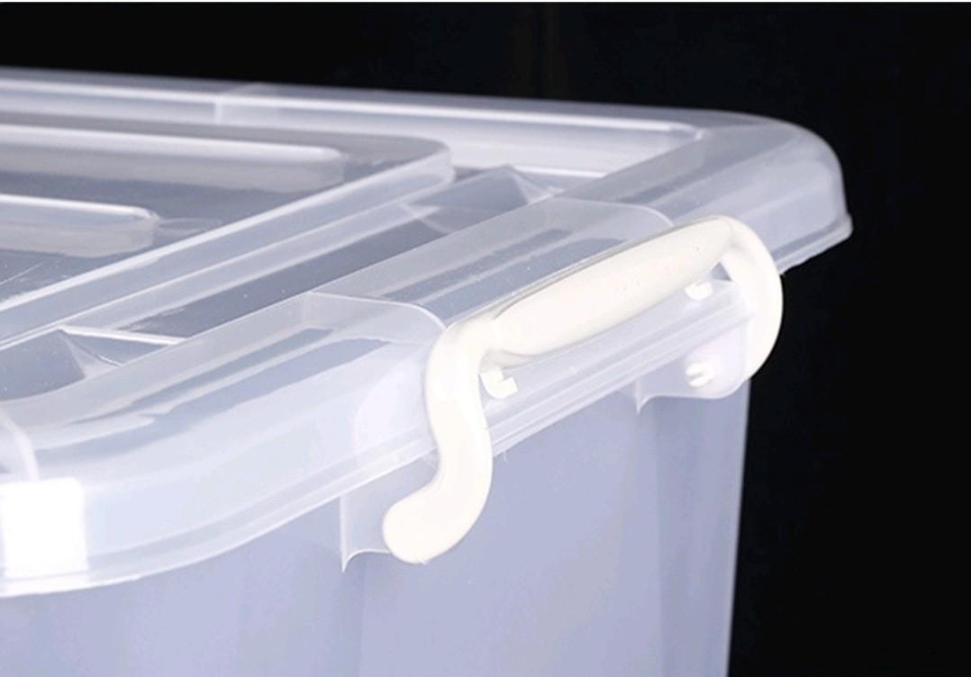 Big Plastic Storage Box w/ wheels, Furniture & Home Living, Home