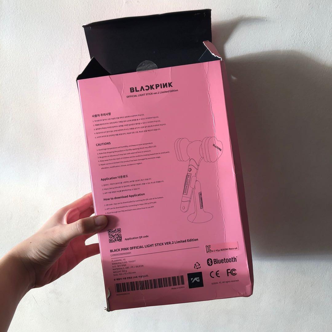 BLACKPINK Official Lightstick Version 2 (Ver.2) Limited Edition ...