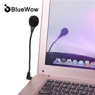 BlueWow D94 Mini 3.5mm Interface Noise Canceling Flexible Microphone for PC Laptop Notebook