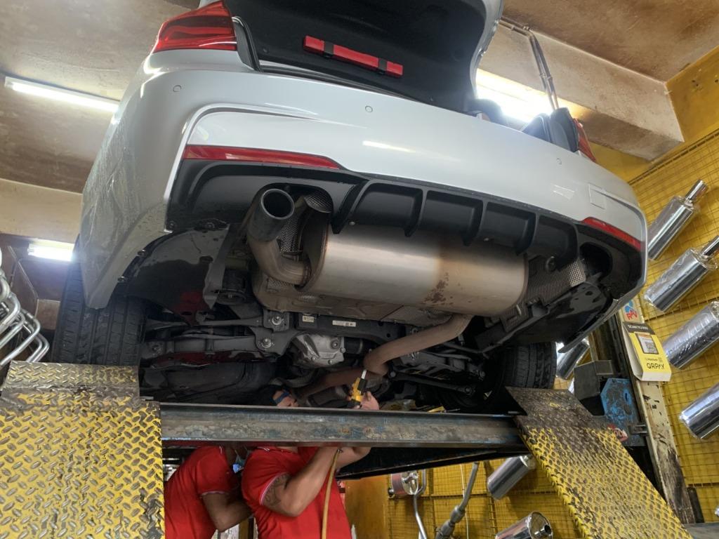 Bmw sales 320i exhaust