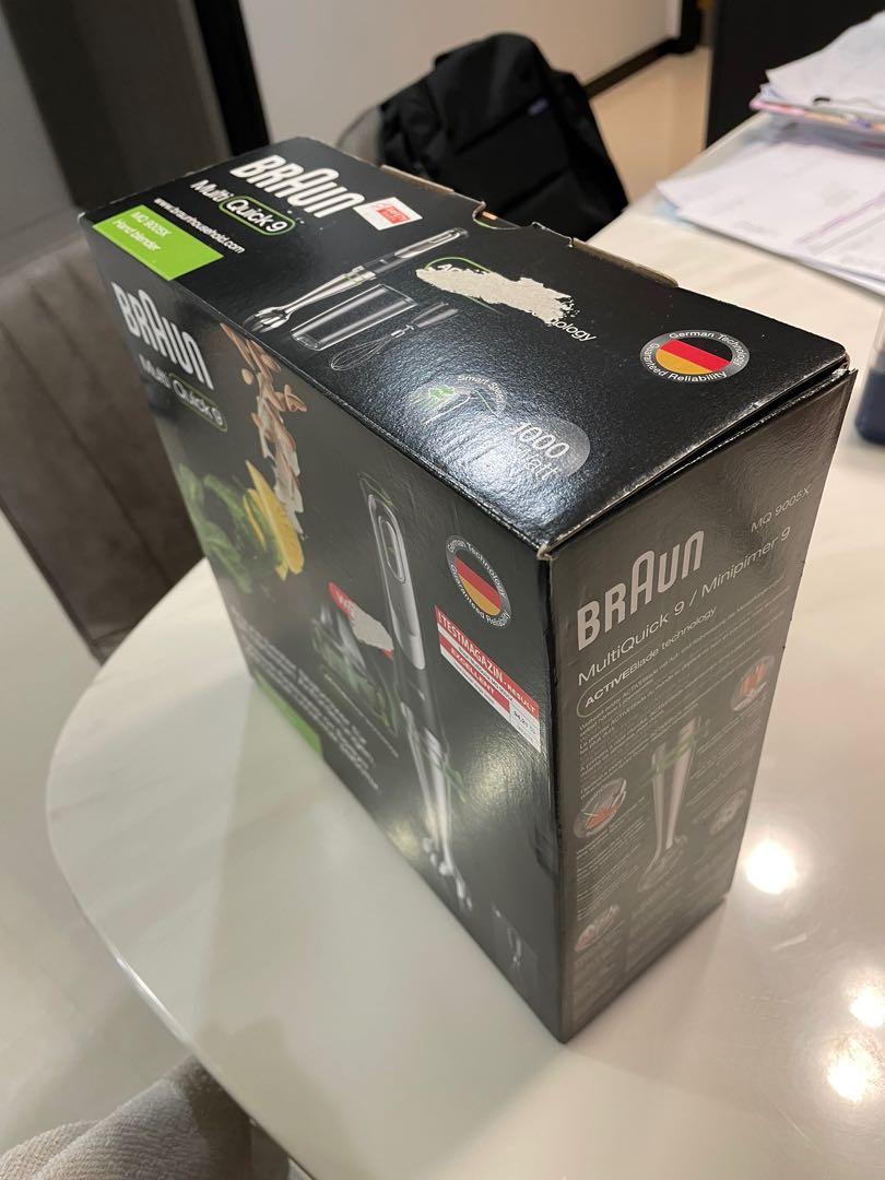 BNIB Braun MQ9005X Multiquick 9 Hand Blender TV Home Appliances Kitchen Appliances Juicers Blenders Grinders on Carousell