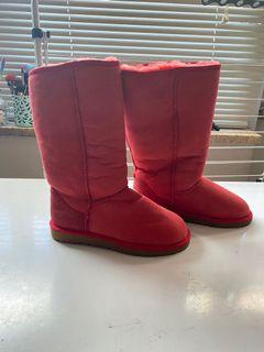 BRAND NEW RED UGG BOOTS FOR SALE