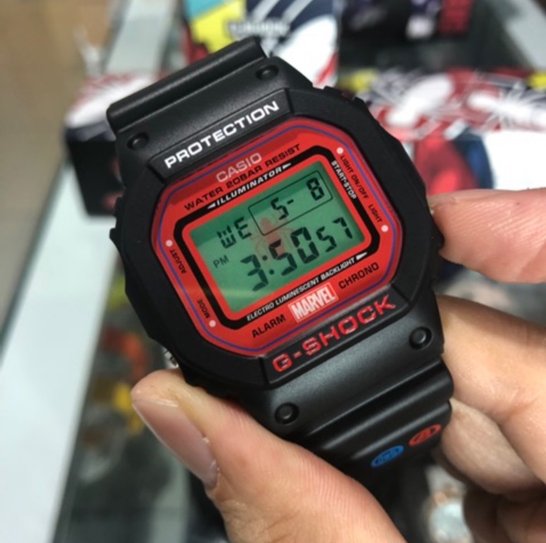 Casio g online shock avengers