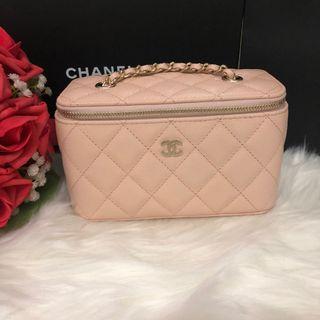 100+ affordable chanel vanity caviar beige For Sale, Bags & Wallets