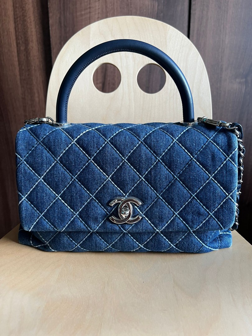 Chanel coco new arrivals handle denim