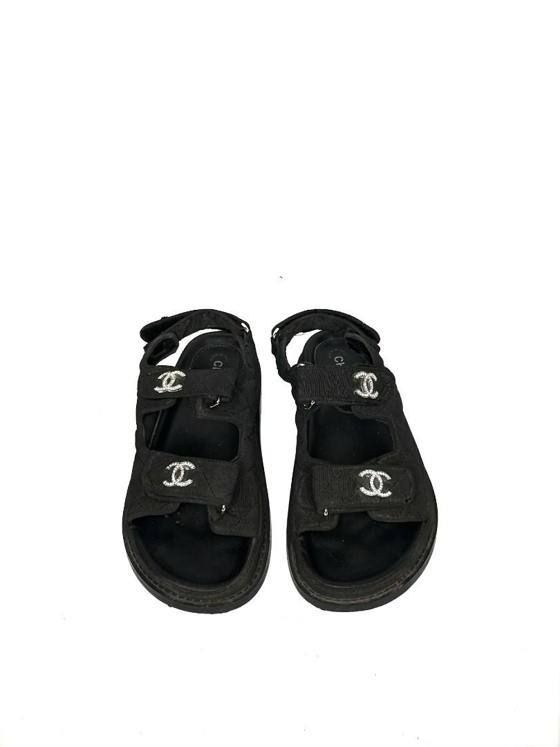 Chanel sandals, Women's Fashion, Footwear, Sandals on Carousell