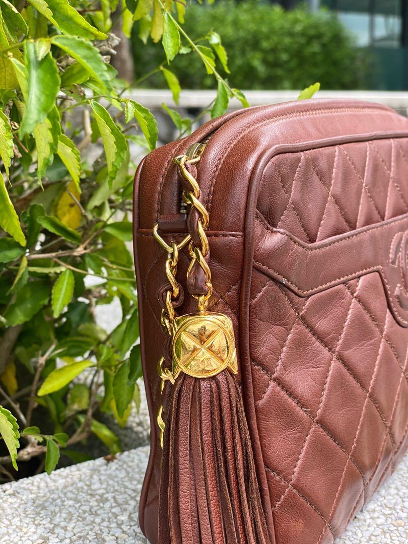 Chanel Vintage 24k Tassel Camera Bag, Women's Fashion, Bags & Wallets,  Cross-body Bags on Carousell