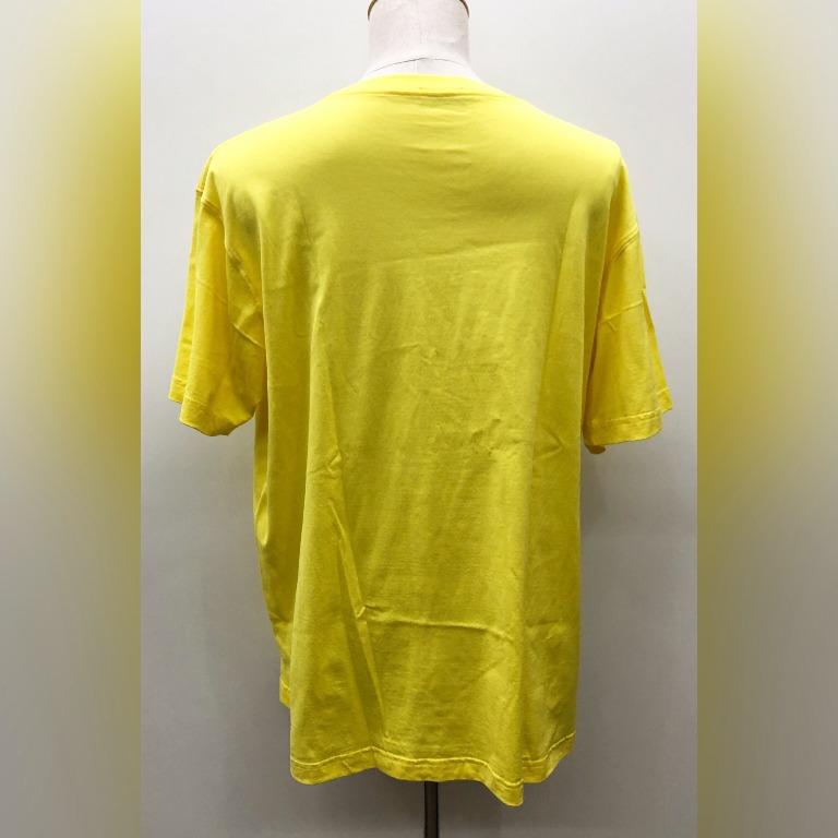 yellow dior t shirt