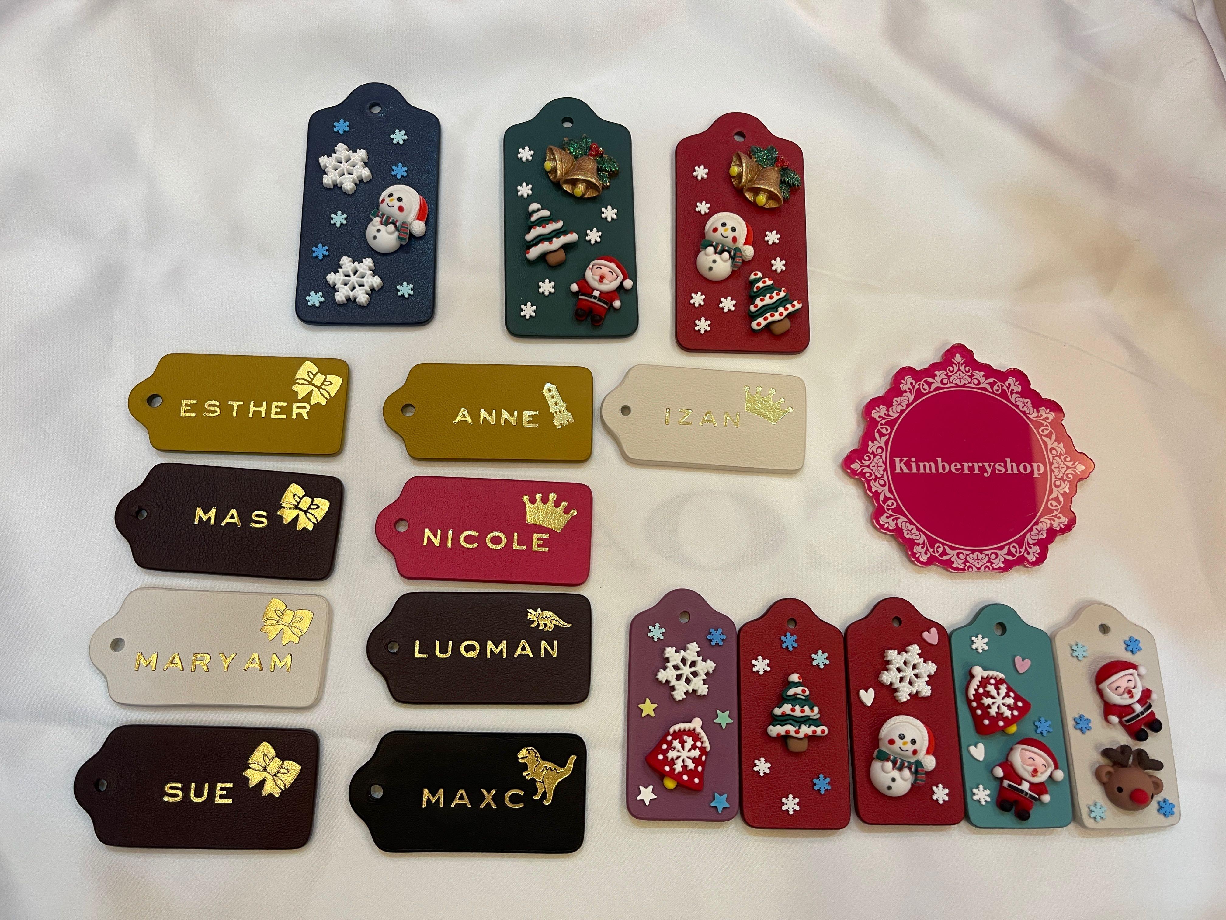 Coach monogram tag outlet