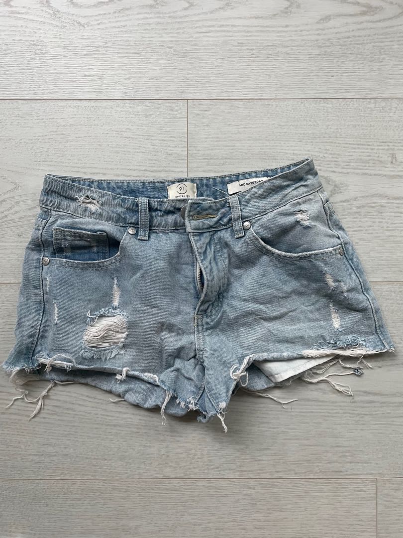 Cotton On ripped denim shorts, Women's 