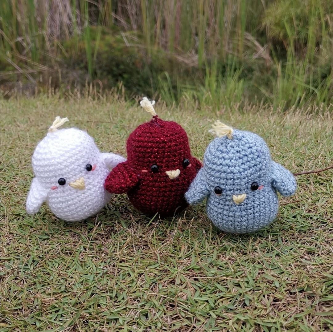 Crochet online bird toys