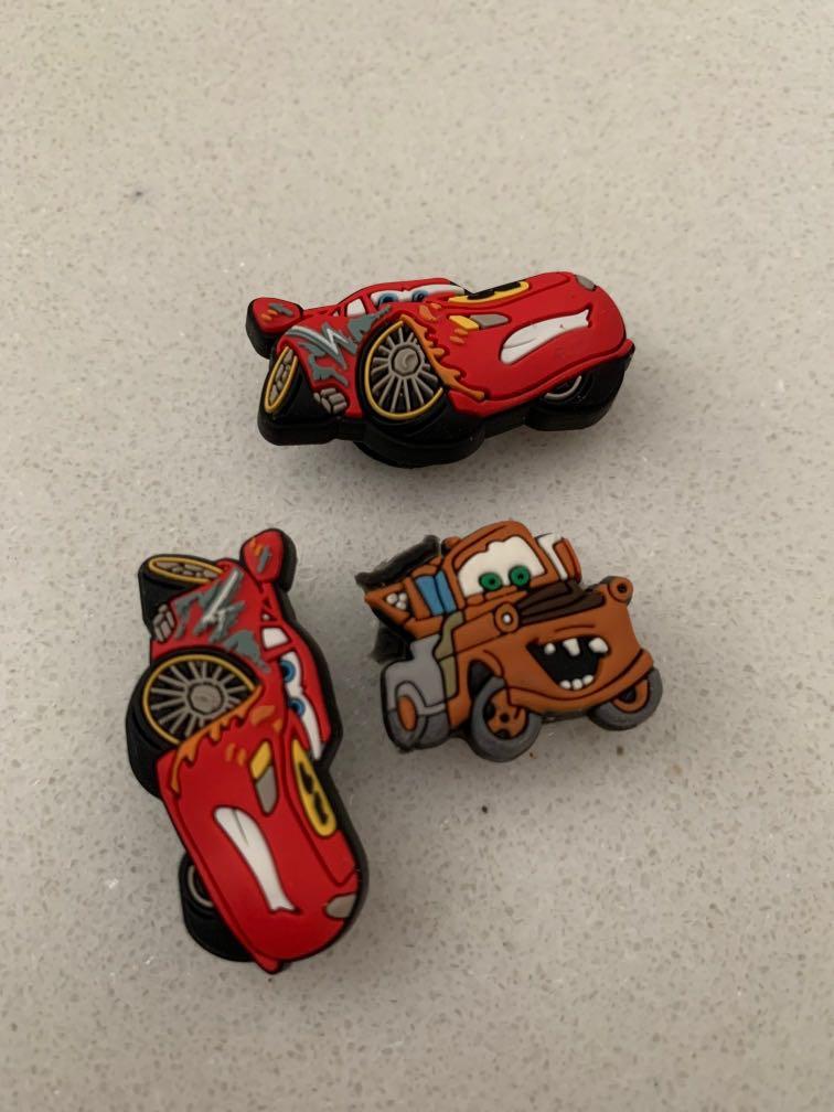 Crocs Cars Lightning McQueen Mater jibbitz, Babies & Kids, Babies
