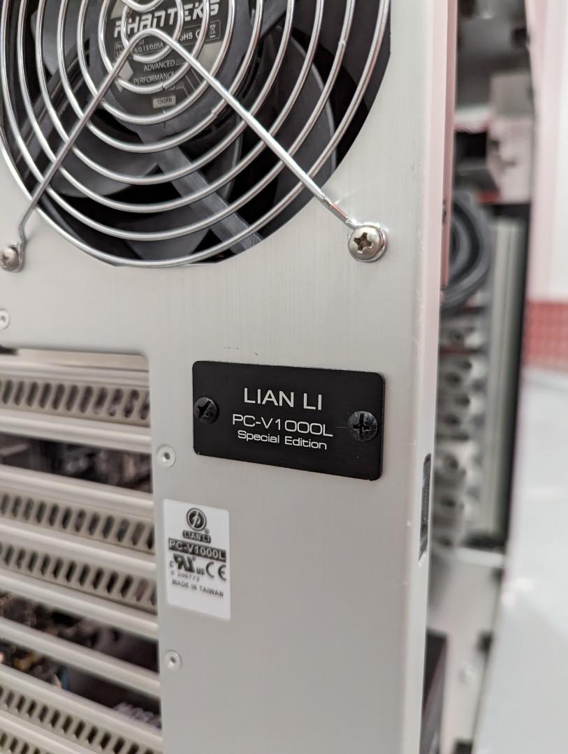 Custom Workstation Lian Li Pc V1000l Limited Edition Full Tower Aluminium Dual Intel Xeon Platinum 75cl 48 Cores 96 Threads 3 0ghz Base Cascade Lake Noctua Phanteks Silverstone Cooling Asrock Rack Motherboard 384gb Ram